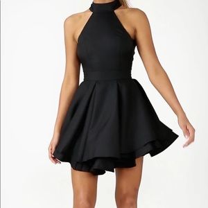 Lulu’s black skater dress!